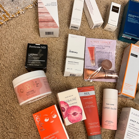 Elemis , dr. Brandt , farmacy , too faced , peri one MD Lot. All unopened - Picture 1 of 9